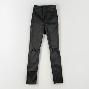 Abercrombie & Fitch Ultra High Rise Super Skinny Jeans Sz0 25x30 Distressed Raw